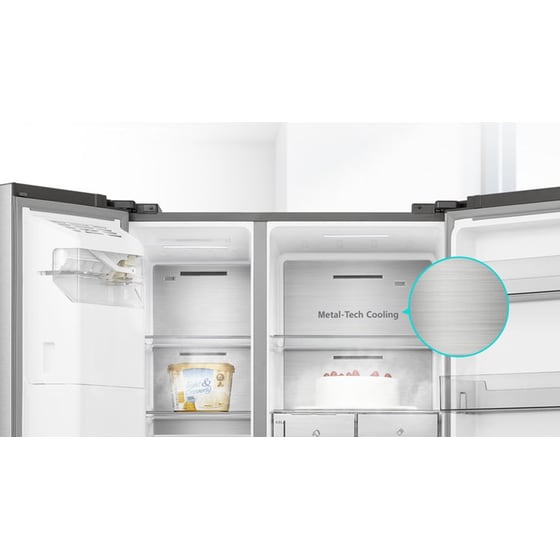 HISENSE RS818N4IIE Total No Frost 632 Lt Inox Ψυγείο Ντουλάπα image 8