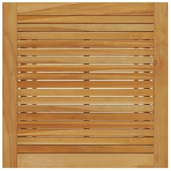 Σετ Τραπεζαρία Κήπου Vidaxl από Ξύλο/Ρατάν 3 Τμχ - Γκρι image 5