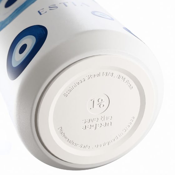 Ποτήρι Θερμός Estia Save The Aegean Lens Spirits Of Luck 360ml image 2