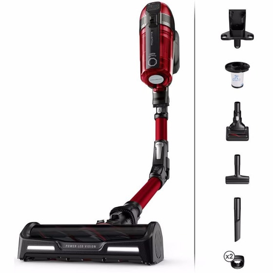 ROWENTA RH98A9WO XFORCE FLEX 12.60 ANIMAL 25.2 V 0.9 L Κόκκινη Σκούπα Stick image 3
