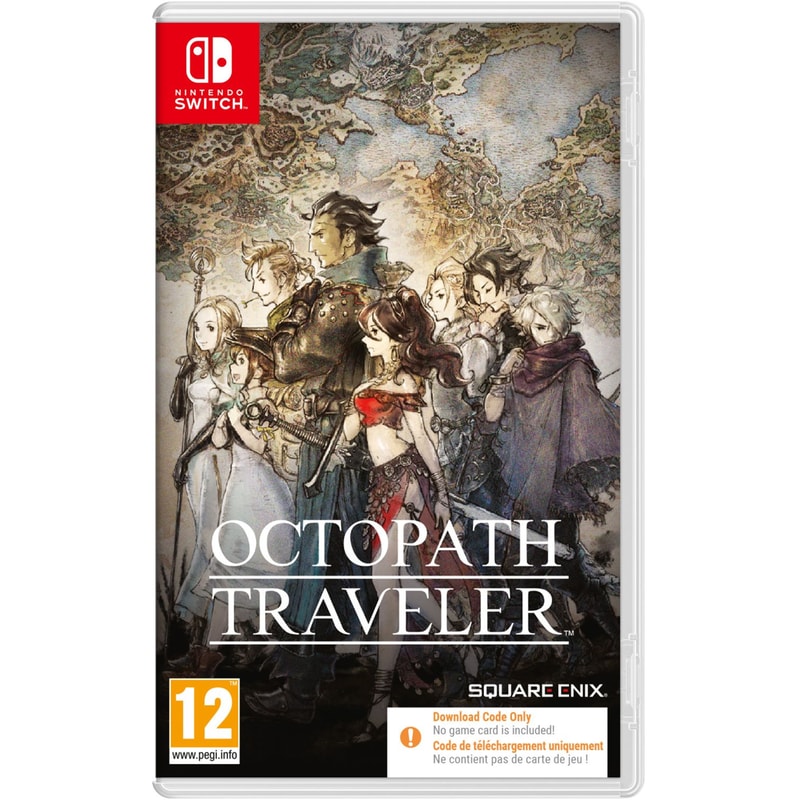 Octopath Traveler - Nintendo Switch (Code in a Box)
