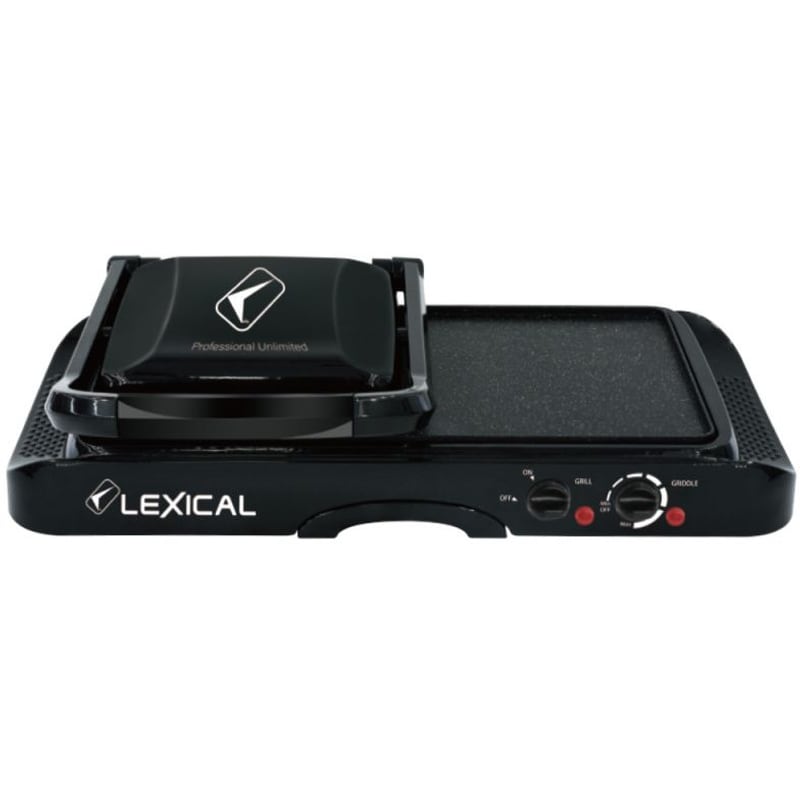 Ηλεκτρική Ψησταριά BBQ LEXICAL LSM-2550-2 1600W Μαύρο LEXICAL