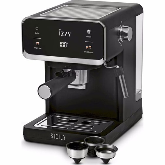 IZZY IZ-6017 Sicily 1000W 20bar Ημιαυτόματη Μηχανή Espresso image 3