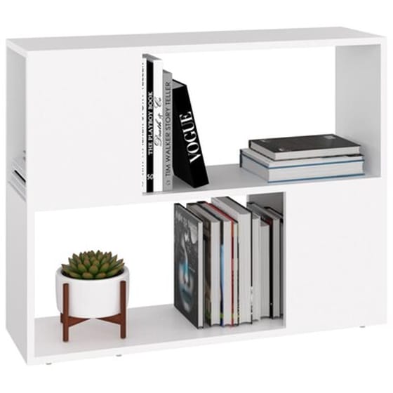 Έπιπλο Τηλεόρασης VidaXLΜοριοσανίδα 80x24x63cm - Λευκό image 4