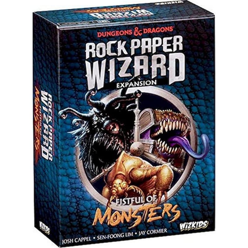 Επέκταση Παιχνιδιού WizKids Dungeons Dragons Rock Paper Wizard – Fistful Of Monsters Expansion