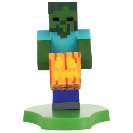 Φιγούρα Βάσης Στήριξης Cable Guys - Minecraft Zombie Earbud Holder image 0