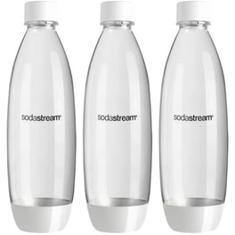 Σετ Μπουκάλια Slim Πλαστικά SODASTREAM SS-BSL-3W 3τμχ 1 L Λευκό/Διάφανο