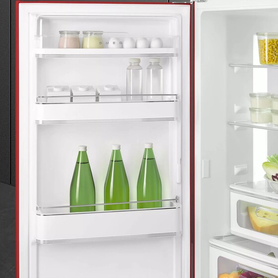 SMEG FAB30LRD6 294 Lt Κόκκινο Δίπορτο Ψυγείο image 8