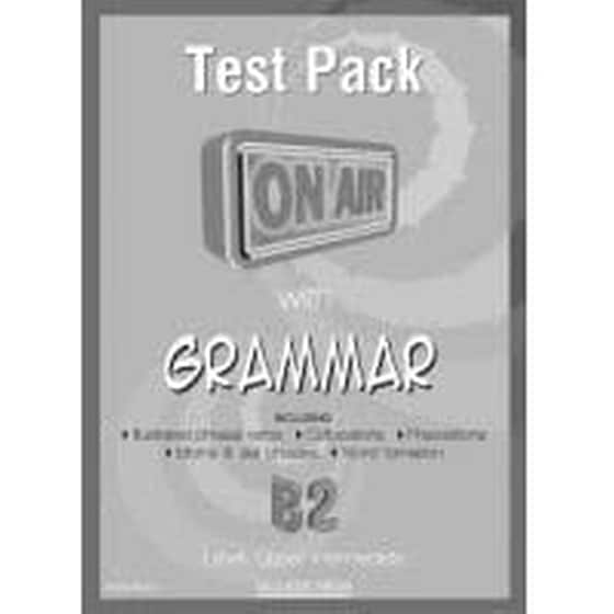 On Air With Grammar B2 Upper-Intermediate Test image 0