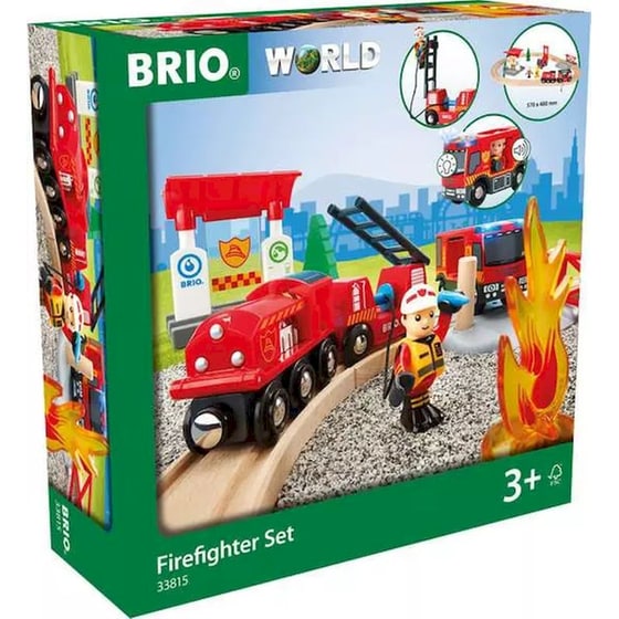 Brio World Σιδηροδρομικό Σετ Πυροσβεστική (33815) image 0