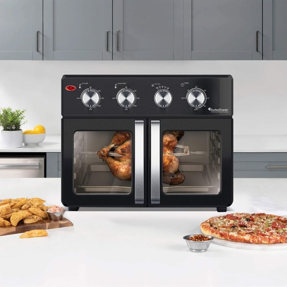 TURBOTRONIC airchef Pro TT-AF32MFD 32 Lt Μαύρο Φουρνάκι image 4