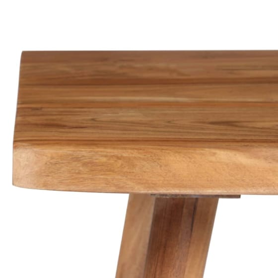 Γραφείο Μελέτης VidaXL από Μασίφ Ξύλο Ακακίας 110x50cm - Φυσικό image 6