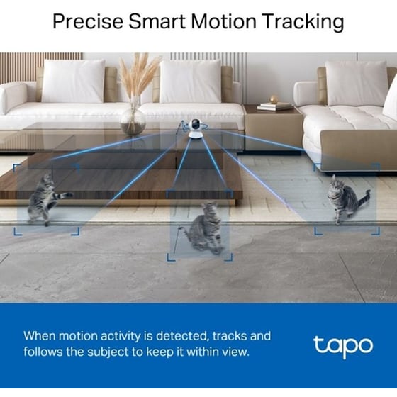 Ασύρματη IP Camera TP-Link Tapo C220 Επιτραπέζια με Wi-Fi και Ai Home Security image 7