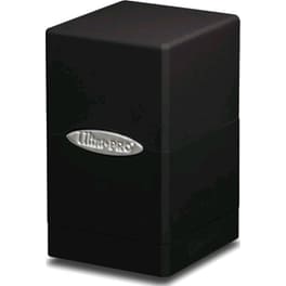 Ultra Pro Satin Black Tower Deck Box