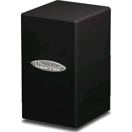 Ultra Pro Satin Black Tower Deck Box image 0