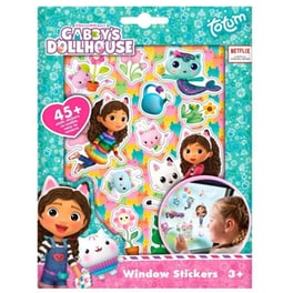 Σετ Αυτοκόλλητα Totum Gabby's Dollhouse Window Stickers