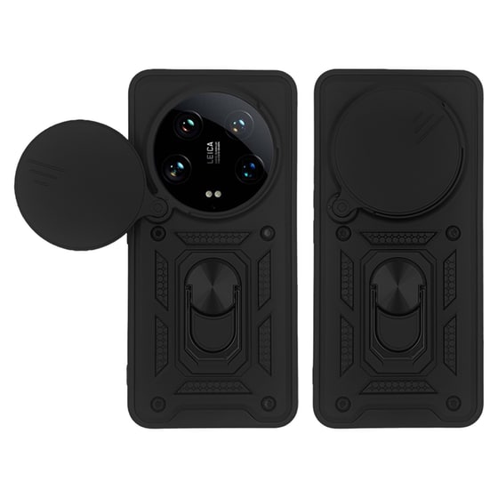 Θήκη Xiaomi Xiaomi 14 Ultra - Sonique Ring Armor Campro - Μαύρο image 0