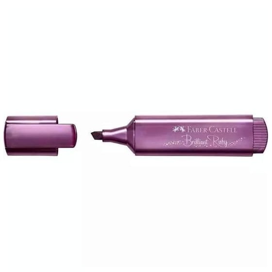Μαρκαδόρος Υπογράμμισης Faber Castell Ruby Diamond Μωβ 2.0 mm image 0