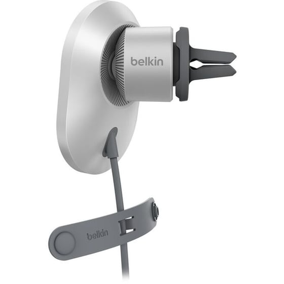 Ασύρματος Φορτιστής Αυτοκινήτου Belkin BoostCharge Pro Magnetic Wireless Car Charger with Qi2 15W - Silver image 5