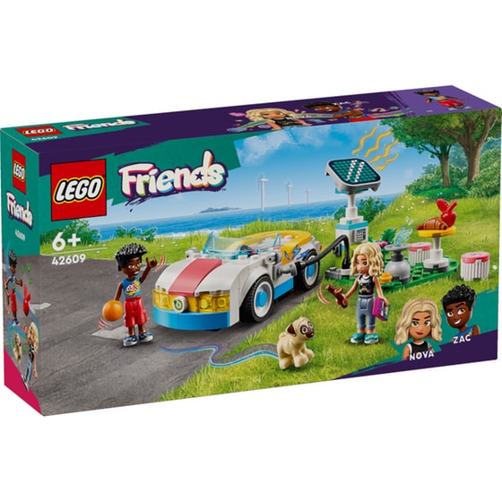 LEGO® Friends Electric Car and Charger (42609) image 0