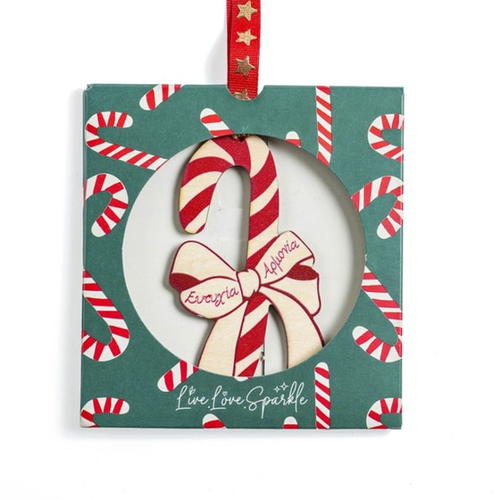 Γούρι Live.Love.Sparkle Ξύλινο Μπαστουνάκι Ευτυχία Αρμονία image 0