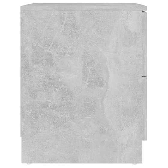 Vidaxl Κομοδίνο Γκρι Σκυροδέματος 40 X 40 X 50 Εκ. Από Μοριοσανίδα image 4