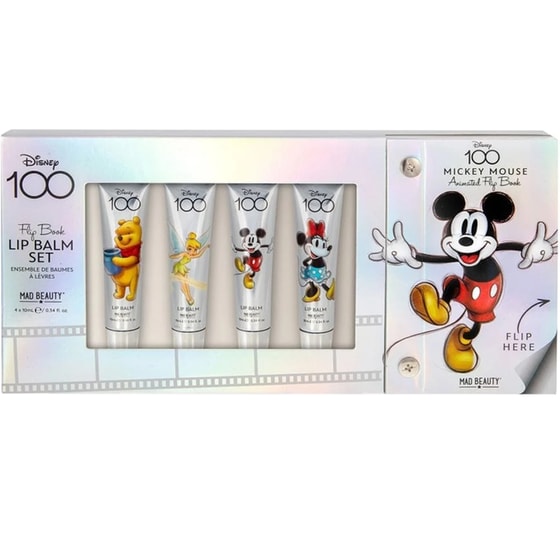 Ενυδατικό Χειλιών Mad Beauty Disney 100 Years Of Wonder Σετ 4 Τμχ image 2