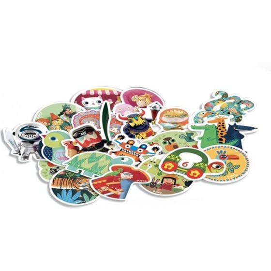 Djeco Aυτοκόλλητα 'arty Toys' image 1