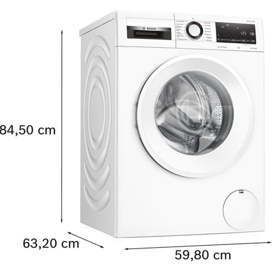BOSCH WGG244ZHGR 9 kg 1.400 Στροφές με ActiveWater Plus Λευκό Πλυντήριο Ρούχων image 6