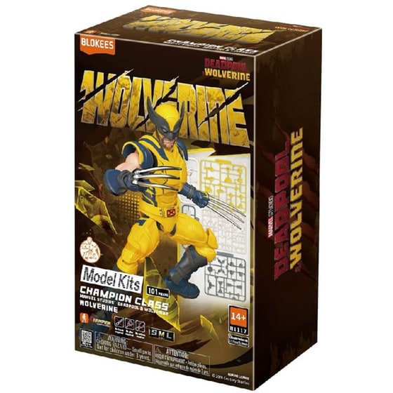 Κιτ Συναρμολόγησης Blokees Marvel - Wolverine image 0