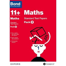 Bond 11+: Maths: Standard Test Papers: For 11+ GL assessment and Entrance Exams