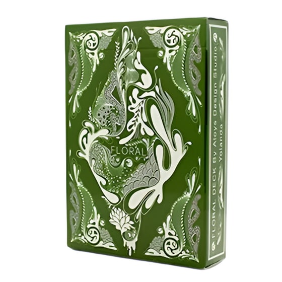 Floral Green Deck By Aloy Studios - Τράπουλα image 0