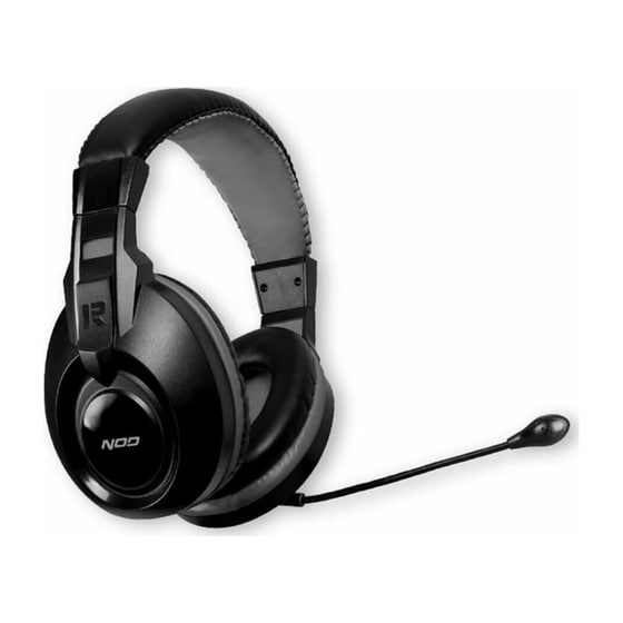 Ακουστικά Headset Nod Loud & Clear με Mικρόφωνο - Μαύρο image 0
