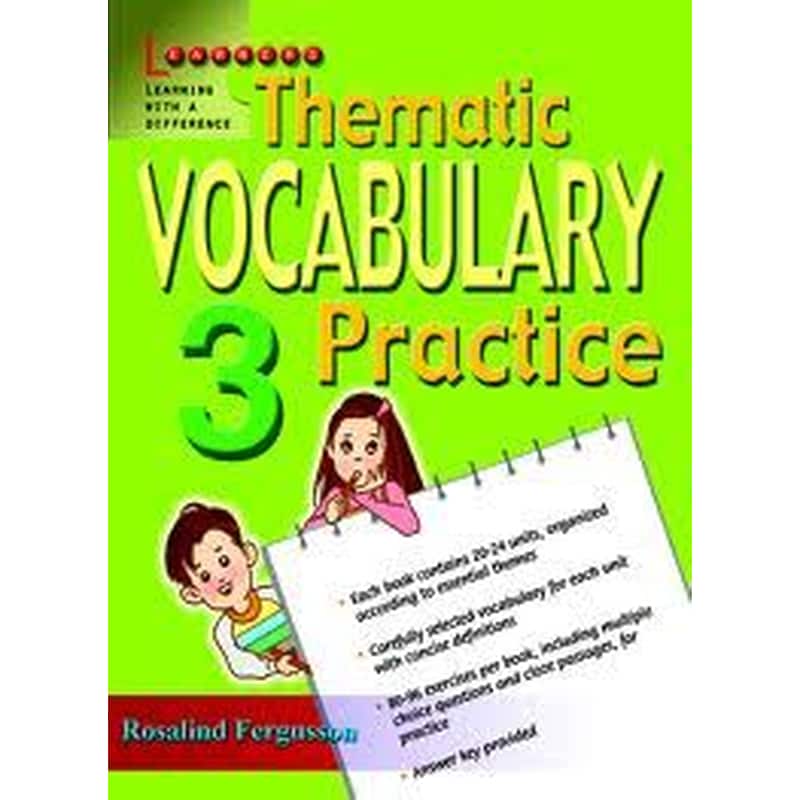 Thematic Vocabulary Practice 3 Pb