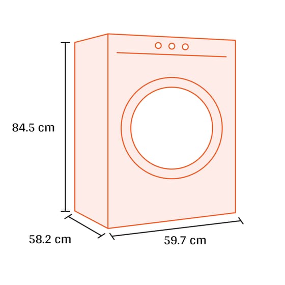 SHARP ES-NA012DW1NA-GR 10 kg 1.200 Στροφές Λευκό Πλυντήριο Ρούχων image 1