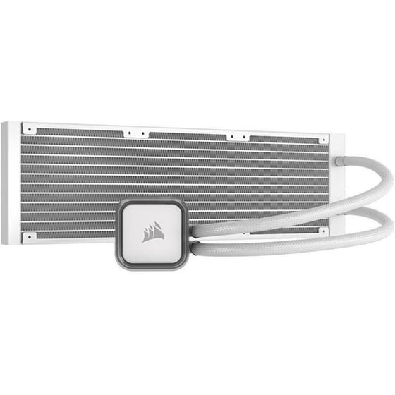 Corsair Cpu Cooler Icue H150i Rgb Elite Liquid 360mm - White image 2