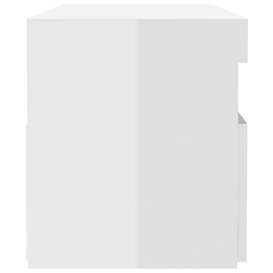 Έπιπλο Τηλεόρασης VidaXL από Μοριοσανίδα 60x35x40cm - Λευκό image 1