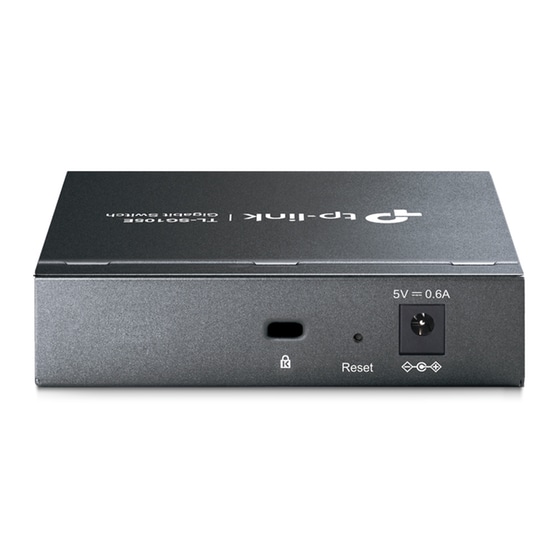 TP-LINK TL-SG105E v4.0 L2 Switch με 5 Θύρες Ethernet image 1