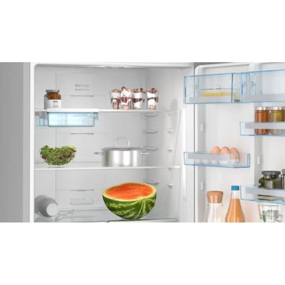 BOSCH KGN76AXDR Full No Frost 526 Lt Μαύρο Antifinger Inox Ψυγειοκαταψύκτης image 4