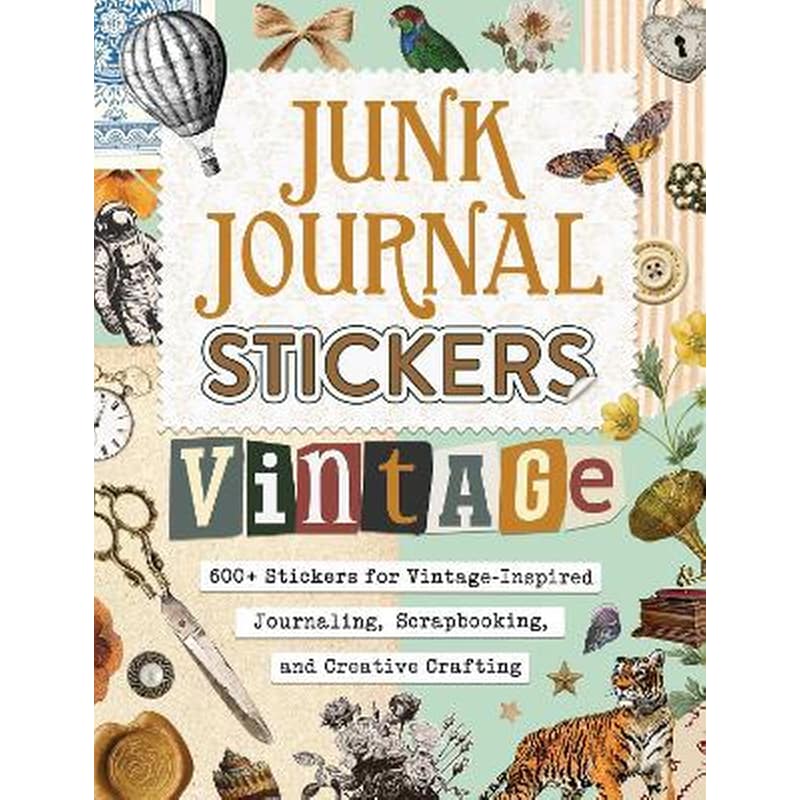 Junk Journal Stickers: Vintage