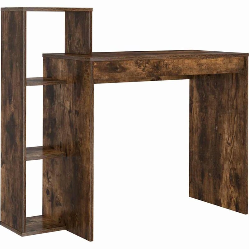 Γραφείο VidaXL από Επεξεργασμένο Ξύλο 100x40x90 cm - Καπνιστή Δρυς