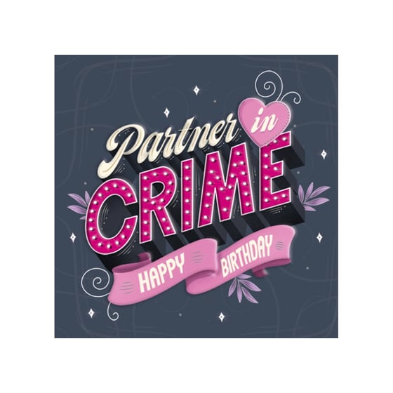 Ευχετήρια Κάρτα Legami Partner In Crime image 0