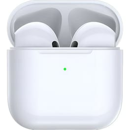 Ακουστικά Bluetooth Pro 4 TWS με Βάση Φόρτισης - Λευκά
