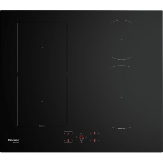 HISENSE HI6431BFZ 60 cm Μαύρο Εστία Επαγωγική Αυτόνομη image 0