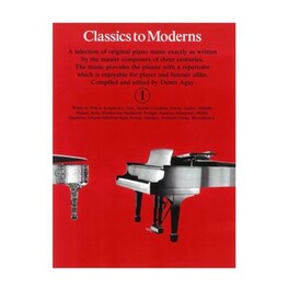 Classics To Moderns Book 1
