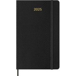 Ημερολόγιο Εβδομαδιαίο Moleskine 2025 12M Mamba Black Soft