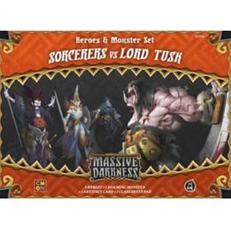Cool Mini Or Not – Massive Darkness: Sorcerers Vs Lord Tusk