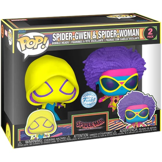 Funko Pop! Marvel - Spider-Man Across the Spider-Verse - Spider-Gwen and Spider-Woman 2-Pack image 1