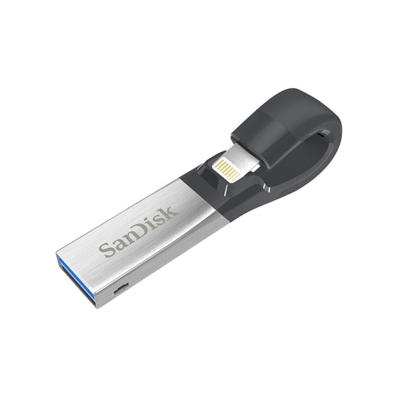 USB Stick SanDisk iXpand 128GB Dual Lightning Connector & USB 3.0 Μαύρο image 0