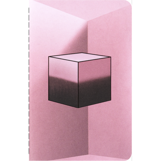 Σημειωματάριο Moleskine Plain&nbsp;Cahier&nbsp;Pocket&nbsp;Blackpink image 3